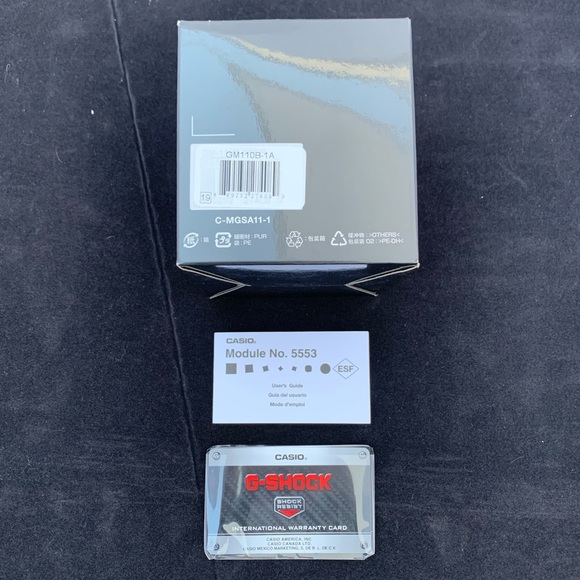 G-Shock Analog Digital Watch GM110B-1A CA - Picture 6 of 6